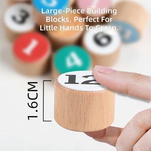 Orologio Digitale <span class=keywords><strong>in</strong></span> Legno 2026 per Bambini: <span class=keywords><strong>Gioco</strong></span> Educativo 2 <span class=keywords><strong>in</strong></span> 1 per il Riconoscimento del Tempo e l'Apprendimento della <span class=keywords><strong>Matematica</strong></span> - Product Image 3