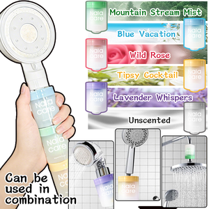 Filtre de Douche R avec Vitamine C, Aromathérapie pour l'Eau Dure, Accessoires de Salle de Bain, Gel Parfumé à la Vitamine, Filtre de Douche - Product Image 1