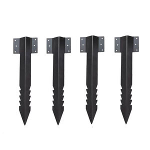 Supports en acier galvanisé les plus vendus, poteaux de support robustes, piquets de jardin, poteaux de jardinière, poteaux de clôture, ancres au sol - Product Image 1