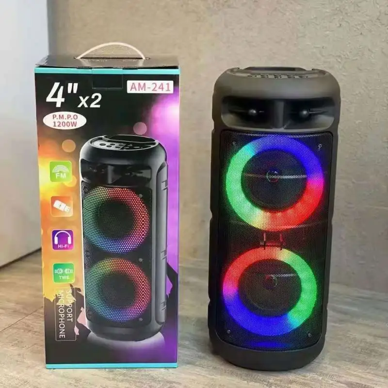 AM-241 Promotion Classical Wireless Alexa für Jb-Lautsprecher Tragbarer wiederauf ladbarer Bass-Trolley-Lautsprecher
