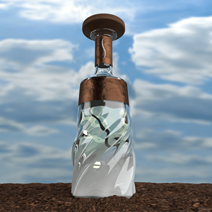 Botellas de Licor de Vidrio de Lujo Personalizadas, <span class=keywords><strong>Botella</strong></span> de Vino con Tapas para Ginebra y Absint, <span class=keywords><strong>Botella</strong></span> de Vino de Vidrio Vacía - Product Image 3