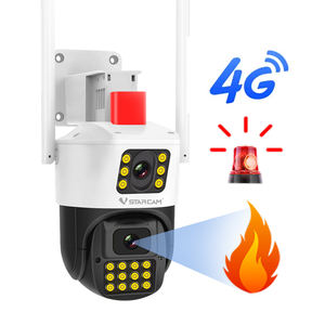 Caméra extérieure VStarcam FG663DR 4G couleur double objectif avec détection d'incendie, reconnaissance <span class=keywords><strong>de</strong></span> fumée et communication bidirectionnelle - Product Image 2