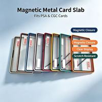 Étui de protection magnétique en alliage d'aluminium résistant aux UV pour cartes gradées PSAd CGC, fabricant OEM