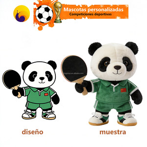 Oso <span class=keywords><strong>de</strong></span> Peluche Personalizado Súper Suave con Relleno <span class=keywords><strong>de</strong></span> Algodón PP para Aniversario Escolar, Juguete Antiestrés - Product Image 4