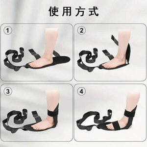 Sangle d'entraînement extensible <span class=keywords><strong>de</strong></span> haute qualité, sangle <span class=keywords><strong>de</strong></span> yoga pour la remise en forme, sangle pour les ligaments <span class=keywords><strong>de</strong></span> la cheville, bande d'étirement pour les jambes et les pieds - Product Image 3