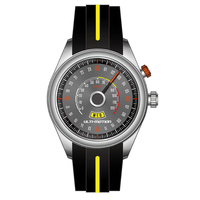 Montre mécanique intelligente étanche, personnalisée, de marque tendance, avec boîtier de mouvement innovant et remise à neuf du mécanisme
