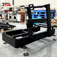 Nouveau design – Simulateur de conduite automobile avec cadre en aluminium anodisé noir 4080 – Cockpit de jeu de course – Simulateur de mouvement