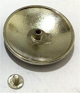 Duolai Pcs Botones de Árbol de la Vida de Estilo Simple, Accesorios Decorativos de Cuero para Manualidades, Conchos, Tachuelas Metálicas con Tornillo Trasero para Zapatos y Bolsos DIY - Product Image 3