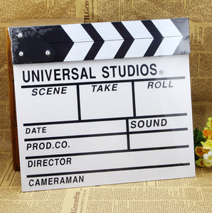 Clapperboard en MDF écologique de haute qualité, <span class=keywords><strong>personnalisable</strong></span>, imprimé UV, taille <span class=keywords><strong>personnalisable</strong></span>, accessoires de tournage de films et de séries télévisées - Product Image 5