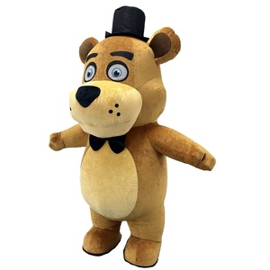 Nuovo Costume da Mascotte Gonfiabile Personalizzato <span class=keywords><strong>Freddy</strong></span> Bear, Cane Marrone in Peluche, Fursuit Colorato per Cosplay Anime per Adulti - Product Image 2