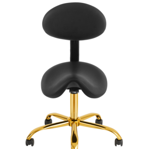 Fábrica al por mayor taburete de silla de montar taburete de salón móvil ligero taburete de belleza Silla de patinaje sobre ruedas de elevación libre con espalda inclinada - Product Image 1