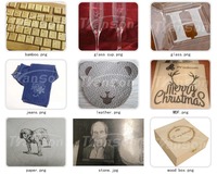 Machine de marquage laser CO2 pour bois, papier, verre, cuir, refroidie par air, gravure de logo, machine de gravure et de marquage laser CO2