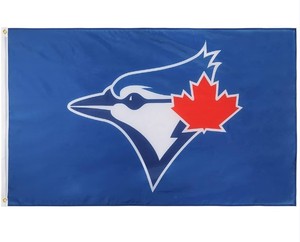 Bandera de Béisbol Personalizada de los Toronto Blue Jays, 3x5 pies, 100% Poliéster, para Exteriores, Producto Promocional al por Mayor - Product Image 4