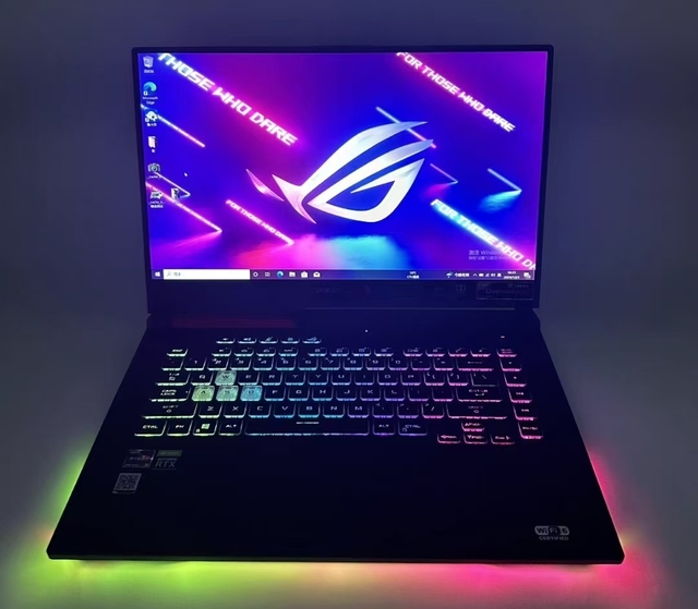 Original Used As US Laptop ROG Strix G513 R9 5th Gen RTX3060 Intel 144Hz Gaming Laptop Windows 10 RGB Keyboard
