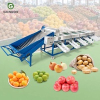 Oranje Prijs Was- en Wasmachine Ananas Paddenstoel Rolmachine Fruit Sorteermachine Jujube Sorteermachine Blauwe Bes Sorteermachine Papaya en Graderingsmachine