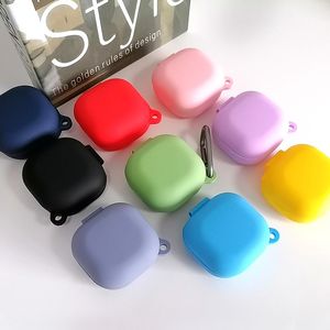 Mini étui de protection en silicone souple bon marché pour écouteurs avec crochet protecteur pour Samsung Galaxy Buds Live <span class=keywords><strong>Pro</strong></span> - Product Image 1