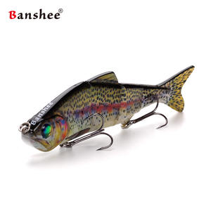 XINV VMJ04-6 OEM/ODM Usine 153mm/35g #4 Crochet 4 Sections Articulé <span class=keywords><strong>Leurre</strong></span> Swimbait Dur <span class=keywords><strong>Leurre</strong></span> De Pêche - Product Image 5