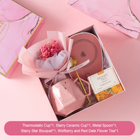 Coffret Cadeau 2026 pour Mariage, Saint-Valentin, Remise de Diplôme, Fête des Pères, Comprend Ventilateur, Parapluie, Tasse, Serviette, Automobile, Éducation, Coffret Cadeau VIP