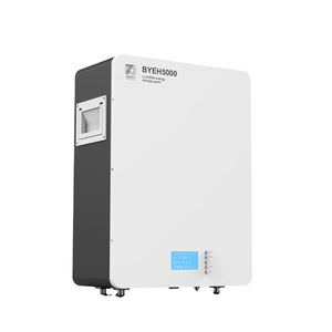 Beny 51.2V <span class=keywords><strong>Batterie</strong></span> solaire longue durée Lithium Fer Phosphate 48V 50Ah 100Ah 2,5 Kwh 5Kwh <span class=keywords><strong>Batterie</strong></span> de stockage d'énergie murale - Product Image 1