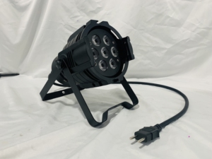 ไฟพาร์ LED <span class=keywords><strong>Dream</strong></span> Ya 7*10W RGBW 4-in-1 DMX512/RDM ค่า CRI สูง 85 ความสว่าง 6300 ลูเมนส์ IP20 พร้อมฟังก์ชั่น Wash + Strobe Burst สำหรับงานเวที คลับ/คาราโอเกะ - Product Image 2