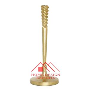 Venta de candelabro de aluminio dorado para centros de mesa decoración 2025 nueva llegada candelabro de aluminio plateado antiguo - Product Image 3