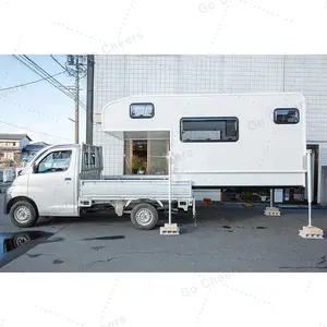 Go cheers Luxury Pickup 4x4 Camper Truck Mobile Campers and Motorhome Caravans for Sale