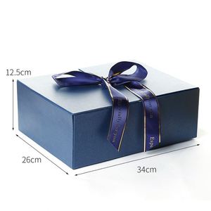 Vacía azul lápiz labial <span class=keywords><strong>de</strong></span> dama <span class=keywords><strong>de</strong></span> <span class=keywords><strong>honor</strong></span> <span class=keywords><strong>de</strong></span> la puerta <span class=keywords><strong>de</strong></span> la caja <span class=keywords><strong>de</strong></span> regalo con arco - Product Image 3