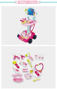 semblant jouer infirmière rôle jeu musique lumière en plastique <span class=keywords><strong>docteur</strong></span> <span class=keywords><strong>chariot</strong></span> <span class=keywords><strong>jouet</strong></span> kits médicaux <span class=keywords><strong>docteur</strong></span> jouets pour enfants - Product Image 5