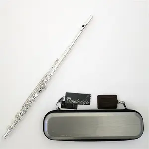 flute 16 open holes C key G key off set silver plated