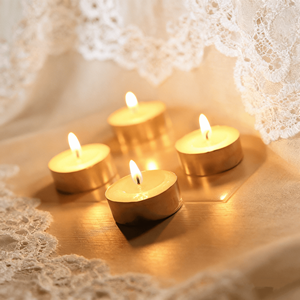 Velas de Té sin Perfume para Espacios Sensibles, Restaurantes y Oficinas, Velas de Té con Logotipo Personalizado - Product Image 2