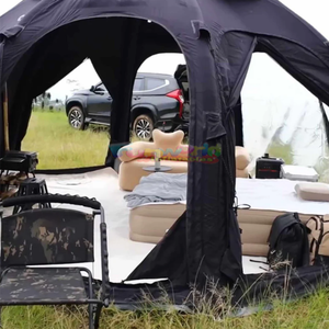 Tente de camping gonflable 3-5 personnes, installation automatique facile, imperméable, tente pneumatique portable, tente gonflable pour les voyages en famille, la randonnée - Product Image 2