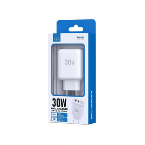 Chargeur mural GaN 30W USB C A, charge rapide, utilisation à domicile et en voyage - Product Image 2
