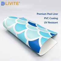 Bâche antistatique enduite sur mesure 1050 GSM, largeur 1,4 m, épaisseur 0,8 mm, enroulable pour piscines