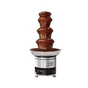 <span class=keywords><strong>Fontaine</strong></span> à chocolat 6 niveaux en acier inoxydable 5kg <span class=keywords><strong>fontaine</strong></span> à chocolat de fête commerciale machine à cascade 110V/220V/240V - Product Image 4