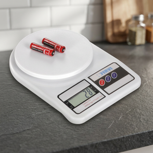 Balance de cuisine numérique FERVI, capacité 5 kg, précision 1 g, équilibrée électriquement pour mesurer les ingrédients - Product Image 3