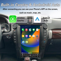 Autoradio 15,6 pouces pour Toyota 4Runner 2010-2023 Android 12 Écran IPS Lecteur multimédia Navigation GPS automatique Stéréo Carplay Unité