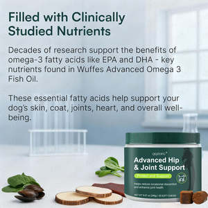 Suplemento Avanzado para Cadera y Articulaciones para Perros, Masticables Suaves con Glucosamina, Condroitina y MSM para la Movilidad y Alivio de la Rigidez - Product Image 4