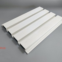Panneaux de grillage creux WPC modernes pour le commerce extérieur, panneaux décoratifs pour clôtures de jardin et terrasses, projets personnalisés à l'étranger