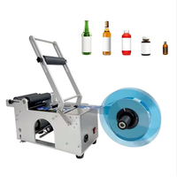 Machine d'étiquetage de bouteilles rondes cosmétiques avec codeur de date pour les bouteilles de shampoing, de crème et d'huiles essentielles