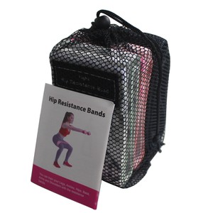 Toptan özel <span class=keywords><strong>3</strong></span> seviye direnç kumaş Fitness egzersiz egzersiz döngü Yoga direnç bantları - Product Image 6