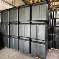 Modules de pontons flottants en HDPE sur mesure, 15 kg/m³ EPS, pour la construction de quais et de ponts