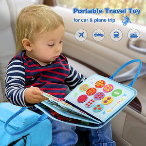 Tableau d'activités en feutre pour les tout-petits et les enfants : Jouet d'apprentissage sensoriel personnalisable - Product Image 4