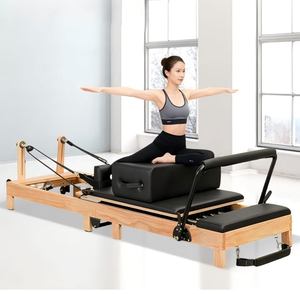 Pilates Reformer pliable à domicile, <span class=keywords><strong>lit</strong></span> de fitness portable et compact, équipement de fitness gain de place, OEM - Product Image 1