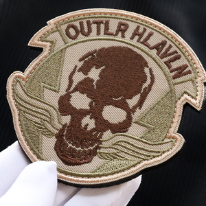 Chất Lượng Cao Tùy Chỉnh Chiến Thuật Sắt Các Bản Vá Lỗi Thêu Vải Appliques Thêu Thương Hiệu Biểu Tượng Phù Hiệu Cho An Ninh Quần Áo Đồng Phục - Product Image 6