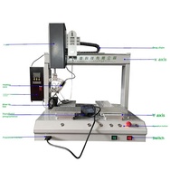 Máquina de Soldadura Automática de Escritorio de Una Cabeza y Doble Estación para Soldadura por Puntos y por Arrastre de PCB y Placas de Luz LED