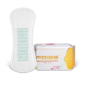 Serviettes hygiéniques à ailettes 100 % coton biologique ultra-minces super absorbantes sans chlore marque privée avec protection anti-fuites SAP du Japon - Product Image 6