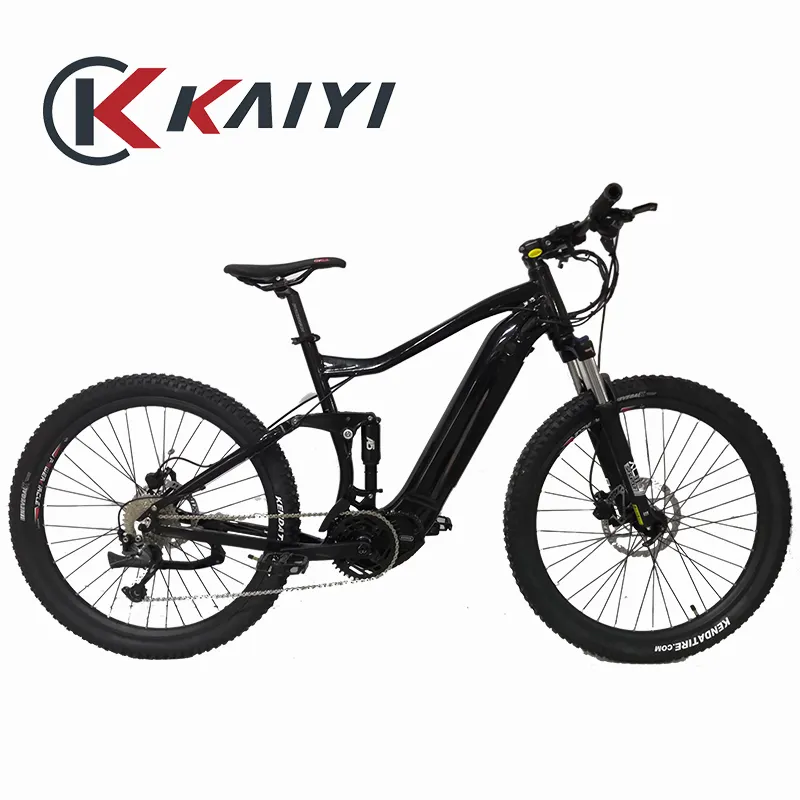 Электрический велосипед KAIYI, электрический велосипед, 27,5 дюймов, средний привод, Bafang M600, литиевая батарея 48 В, алюминиевый сплав, Bafang, датчик крутящего момента