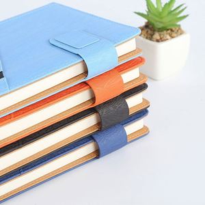Custom Printed Full Color A5 Hardcover Leather Journal with <b>Magnetic</b> <b>Clasp</b> for Diary Notes Gift 80 Sheets RunCai - Product Image 3