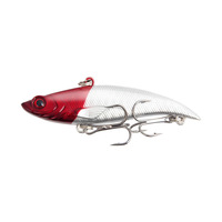 Cinq couleurs 7.5cm/12.8g appât VIB pleine natation longue coulée leurre coulant pour poisson d'eau salée et brochet appât basse en boîte