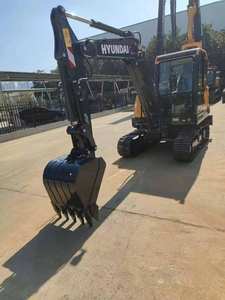 รถตักตีนตะขาบ5Ton รถฮุนได HX60มือสองพร้อมเครื่องยนต์มิตซูบิชิและส่วนประกอบกระปุกเกียร์หลักที่มี SK130 SK75 - Product Image 6